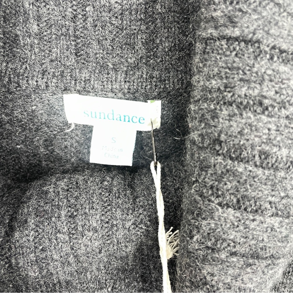 Sundance SONJA CASHMERE DRESS charcoal - Picture 3 of 8